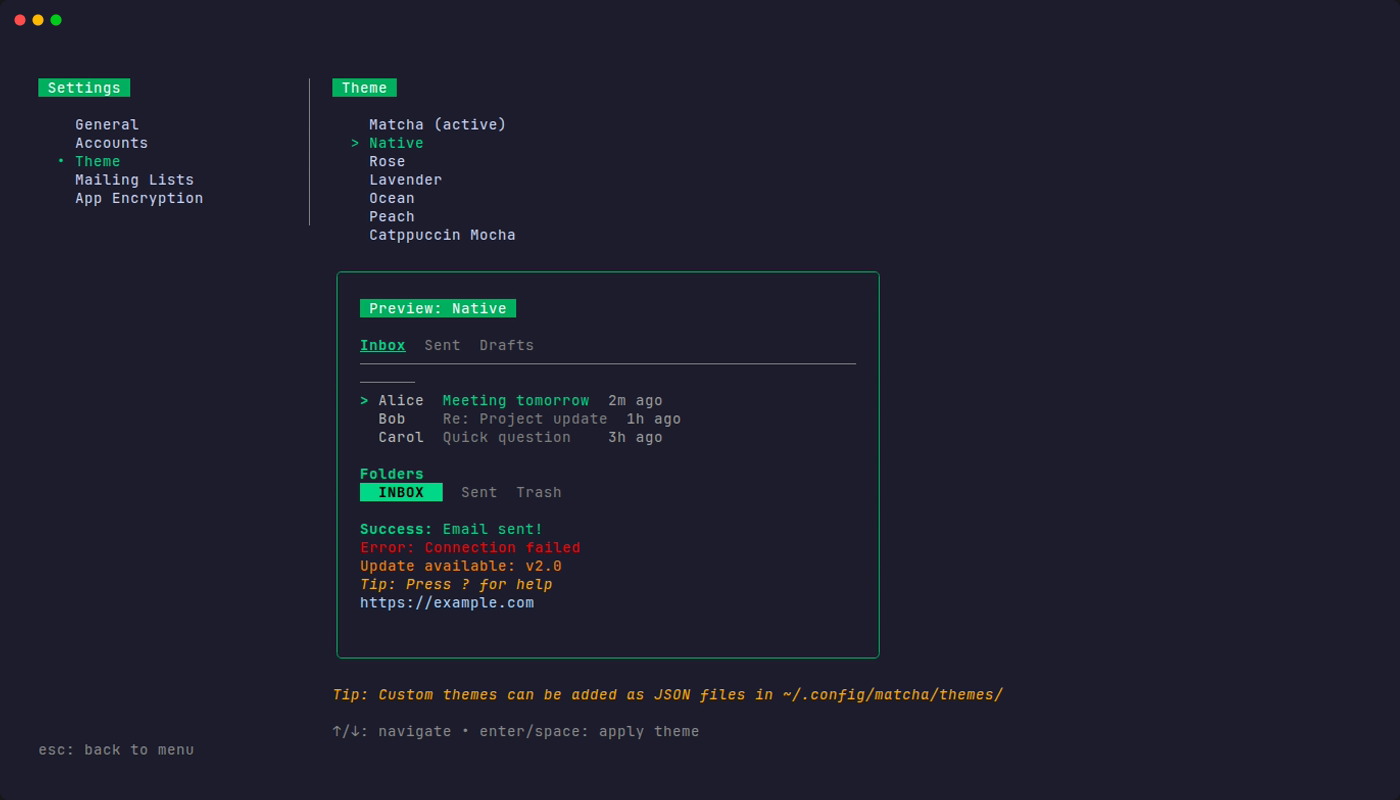 Theme Settings